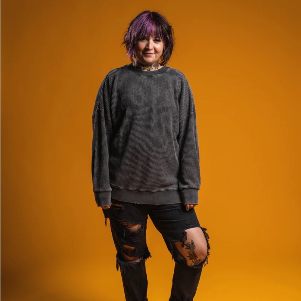 Girrlscout the Dylan Thermal Crewneck M/L